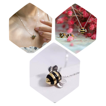 Load image into Gallery viewer, Collar en forma de abeja - Ozerty