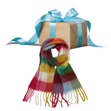 Load image into Gallery viewer, Bufanda de invierno a cuadros para mujer - Ozerty