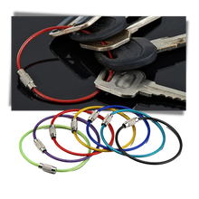 Cargar imagen en el visor de la galería, Paquete de llaveros de alambre flexible - Ozerty