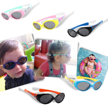 Load image into Gallery viewer, Gafas de sol polarizadas con correa para bebés de 0 a 3 años - Ozerty