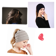 Load image into Gallery viewer, Gorro para cola de caballo y moño desordenado - Ozerty