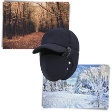 Load image into Gallery viewer, Gorra de protección facial y auditiva unisex a prueba de viento - Ozerty