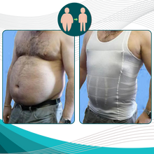 Cargar imagen en el visor de la galería, Discreta faja reductora para hombre - Ozerty