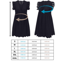 Cargar imagen en el visor de la galería, Elegante vestido de bordado inglés
- Ozerty