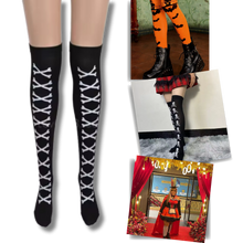 Cargar imagen en el visor de la galería, Calcetines de compresión para Halloween - Ozerty