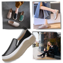 Cargar imagen en el visor de la galería, Mocasines ligeros con plataforma blanda
- Ozerty