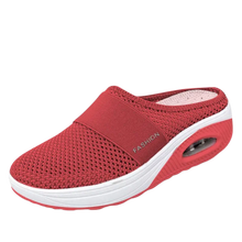 Load image into Gallery viewer, Air-cushion a slip-on shoes -Red - Ozayti
