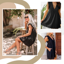 Load image into Gallery viewer, Elegante vestido de bordado inglés

 - Ozerty

