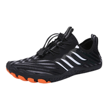 Load image into Gallery viewer, Zapatillas ortopédicas y ultrafinas Barefoot

 -Negro naranja/EU36/US4/UK3.5Negro naranja/EU37/US5/UK4Negro naranja/EU38/US5.5/UK5Negro naranja/EU39/US6/UK5.5Negro naranja/EU40/US7/UK6.5Negro naranja/EU41/US8/UK7Negro naranja/EU42/US9/UK8Negro naranja/EU43/US10/UK9Negro naranja/EU44/US11/UK9.5Negro naranja/EU45/US10.5/UK10 - Ozerty
