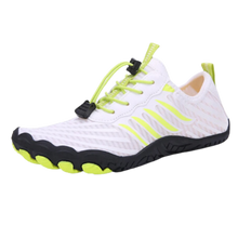 Load image into Gallery viewer, Zapatillas ortopédicas y ultrafinas Barefoot

 -Blanco neón/EU36/US4/UK3.5Blanco neón/EU37/US5/UK4Blanco neón/EU38/US5.5/UK5Blanco neón/EU39/US6/UK5.5Blanco neón/EU40/US7/UK6.5Blanco neón/EU41/US8/UK7Blanco neón/EU42/US9/UK8Blanco neón/EU43/US10/UK9Blanco neón/EU44/US11/UK9.5Blanco neón/EU45/US10.5/UK10 - Ozerty
